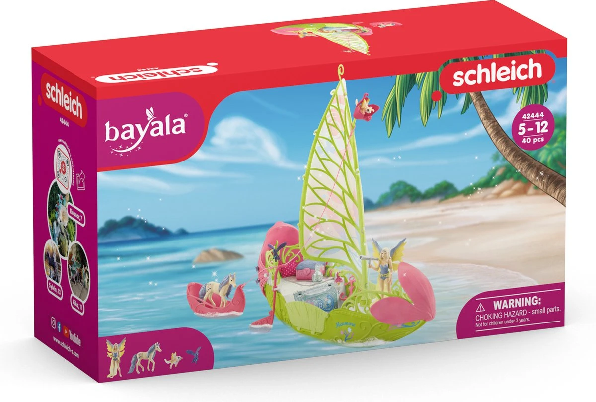 Schleich 42444 Sera’s Magische Bloemboot 4 Schleich 42444 Sera’s Magische Bloemboot - Afbeelding 2