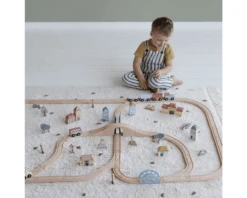 Little Dutch LD4487 Railway Treinbaan XXL -Berg Winkel LD4487 little dutch railway treinbaan xxl 2