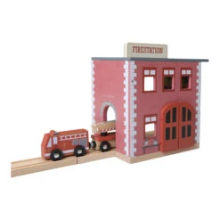 Little Dutch Railway Brandweerkazerne -Berg Winkel LD4490 little dutch railway brandweerkazerne 3