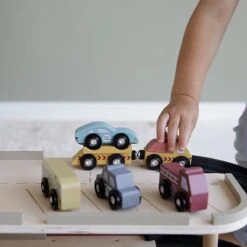 Little Dutch Railway Voertuigenset -Berg Winkel LD4492 little dutch railway voertuigenset 2