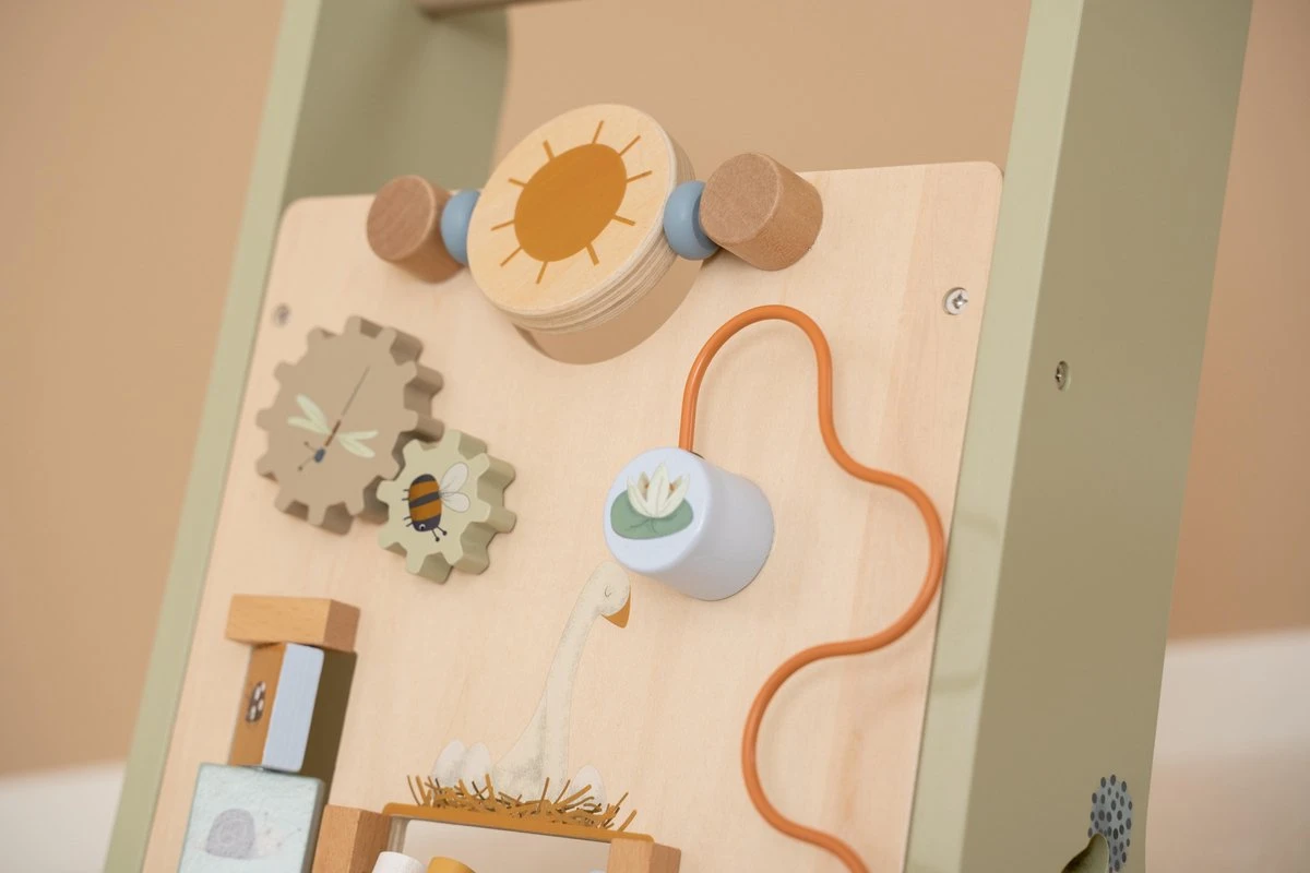 Little Dutch LD7072 Activiteiten Loopwagen Little Goose 4 Little Dutch LD7072 Activiteiten Loopwagen Little Goose - Afbeelding 2