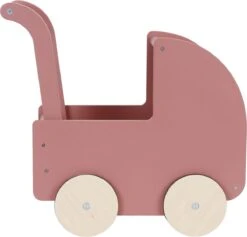 Little Dutch LD7096 Houten Retro Poppenwagen -Berg Winkel LD7096 little dutch poppenwagen 1