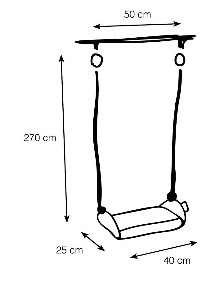 Schommelzitje Marshmallow Pink-Outdoor-small 8 Schommelzitje Marshmallow Pink-Outdoor-small - Afbeelding 6