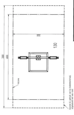 Paalschommel Dubbel T Schommel Professioneel 4-haaks -Berg Winkel T schommel verzinkt openbaar gebruik