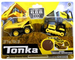 Tonka Combo-Pack Dump Truck + Bulldozer -Berg Winkel Tonka duo pack bullzozerdump truck 0885561060218 speelactief.nl 1 1