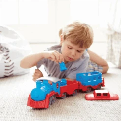 Green Toys Green-Toys Trein -Berg Winkel Trein green toys 1 1