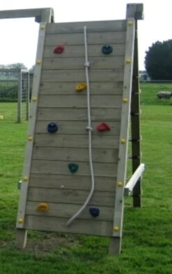 Houten Aanbouw Klimmuur/Klimnet Voor Schommels Mini Bij Speeltorens Speelburcht / Cathy / Rosaline -Berg Winkel aanbouw klimmuur klimnet voor schommelaanbouw speelburcht 1