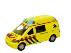Ambulance Pull Back Met Licht En Geluid