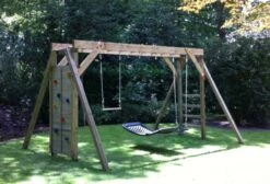 Apenbrugschommel Robuust 6 Haken 10 Apenbrugschommel Robuust 6 Haken -Berg Winkel apenbrug schommel robuust 6hken klmmuur