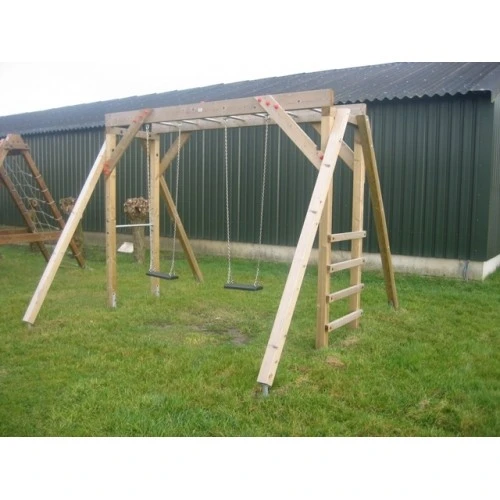 Apenbrugschommel Robuust 6 Haken 4 Apenbrugschommel Robuust 6 Haken - Afbeelding 2