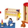 Meubelset Babykamer II -Berg Winkel babykamer poppenhuis goki 51905