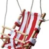Houten Babyschommel Peuterschommel Rood-Wit -Berg Winkel babyschommel new classic toys rood