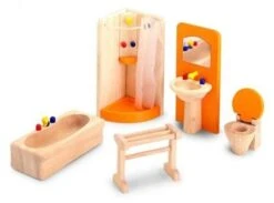 Uitgelichte producten -Berg Winkel badkamer poppenhuis pintoy 6572 1