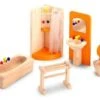 Badkamerset I – Inrichting Poppenhuis -Berg Winkel badkamer poppenhuis pintoy 6572