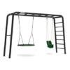 BERG PlayBase Large Met Duikelrek En Ladder (Peuterschommel En Nestschommel) -Berg Winkel berg playbase large tt speeltoestel met rekstok ladder babyzitje nestschommel