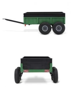 BERG Tandem Trailer XL Green Skelter Aanhangwagen 9 BERG Tandem Trailer XL Green Skelter Aanhangwagen -Berg Winkel berg tandem trailer xl 2