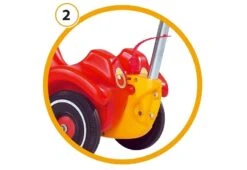 Big Bobby Car Duwstang -Berg Winkel big bobbycar duwstang loopauto duw stang verstelbaar 3