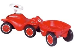 Big New Bobby Car Trailer Aanhanger Loopauto -Berg Winkel big new bobby car trailer red loopauto 3
