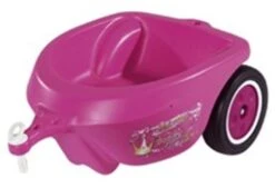 Big New Bobby Car Trailer Princess Aanhangwagen Voor Loopauto -Berg Winkel big new bobby car trailer red loopauto princess 1