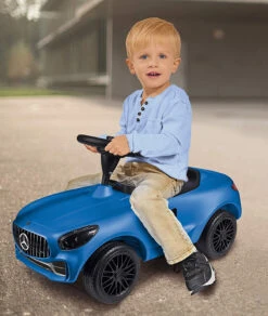 BIG Bobbycar Loopauto Mercedes AMG GT Blauw -Berg Winkel big loopauto bobbycar baby mercedes amg gt blauw 800056352.jpeg 2