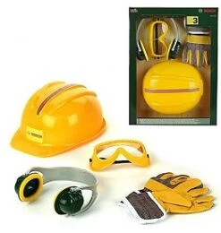 Bosch Veiligheidsset Werkman 4-dlg Kindergereedschap -Berg Winkel bosch werkman veiligheidsset theo klein 8537 1 1
