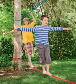 Balanceband / Slackline 17,5 M. Kids At Work -Berg Winkel corvus a750300 kids at work slackline balanceren voor kinderen 3