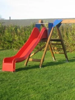 Schommel Hout HD Combinatie Professioneel Openbaar Gebruik -Berg Winkel dubbele houten schommel openbaar aanbouw glijbaan 1 1