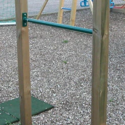 Enkel-Duikelrek Duikelstang Rood/Groen Mono-90cm. In Color Rood -Berg Winkel duikelrek groen 1