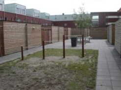 Professioneel Duikelrek Hardhout Trio-uitvoering OpenbaarGebruik