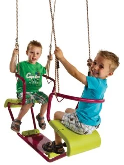 Schommelschuitje Duoschommel Flo (PH-touwenset) Magenta -Berg Winkel duoschommel flo magenta 4 1 scaled 1