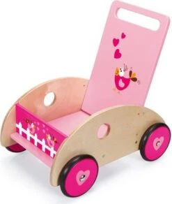 Duwkar – Loopwagen Scratch Love Birds -Berg Winkel duwkar scratch lovebirds 1