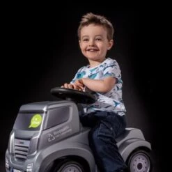 Ferbedo Truck Ride-On Silver-metallic Loopauto -Berg Winkel ferbedo looptruck zilver 1