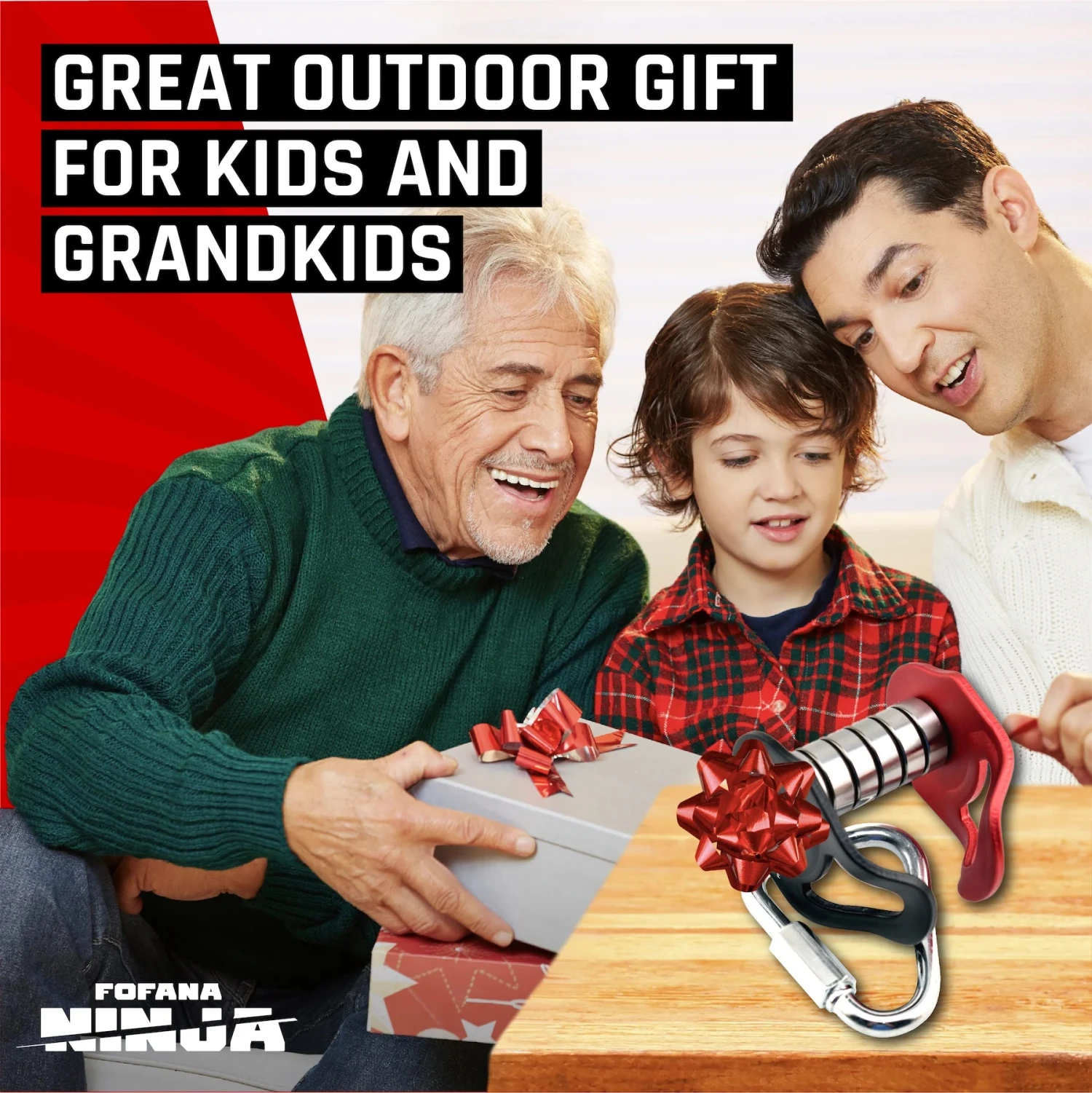 Fofana Ninja Slider Pulley-Kit 20m Line Met Katrol En Zitje 9 Fofana Ninja Slider Pulley-Kit 20m Line Met Katrol En Zitje - Afbeelding 7