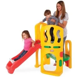 Little Tikes Hide & Slide Klimrek Speeltoestel -Berg Winkel glijbaan hide and slide little tikes 1 1