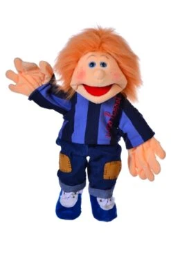 Handpop Kleine Louis 45 Cm. Living Puppets -Berg Winkel handpop living puppets w165 louis 1