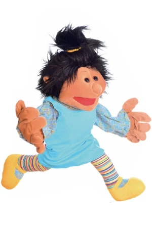 Handpop Amy 45 Cm. 4 Handpop Amy 45 Cm. - Afbeelding 2