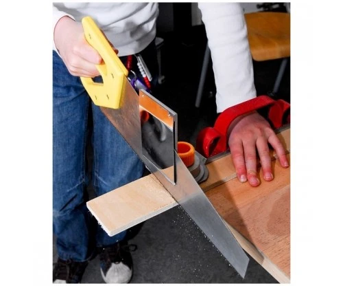 Toolkid Handzaag Geel Type 2 Kindergereedschap 5 Toolkid Handzaag Geel Type 2 Kindergereedschap - Afbeelding 3