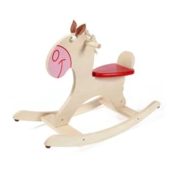 Hobbelpaard Scratch – Blank Met Manen. 8 Hobbelpaard Scratch – Blank Met Manen. -Berg Winkel hobbelpaard blank scratch 6181422