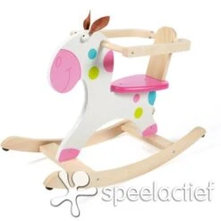 Hobbelpaard Scratch – Dots 7 Hobbelpaard Scratch – Dots -Berg Winkel hobbelpaard scratch dots 1