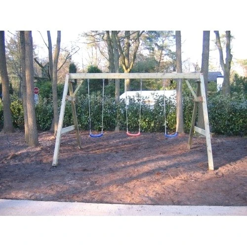 Houten Schommel Vario 6 Haken 262cm. Hoog 4 Houten Schommel Vario 6 Haken 262cm. Hoog - Afbeelding 2