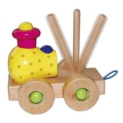 Blokkentrein Limerick Met 16 Blokken -Berg Winkel houten trein limerick goki 1