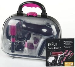 Braun Kappersset In Koffer -Berg Winkel kappersset braun satin hair 7 koffer theo klein 5872 1 1