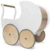 Poppenwagen – Duwkar Kinderfeets Pram -Berg Winkel kinderfeets poppenwagen wit 1