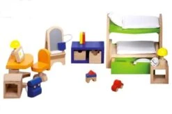 Meubelset Kinderkamer II -Berg Winkel kinderkamer poppenhuis goki 51746 1