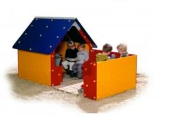 Kinderspeelhuis Met Veranda Openbaar