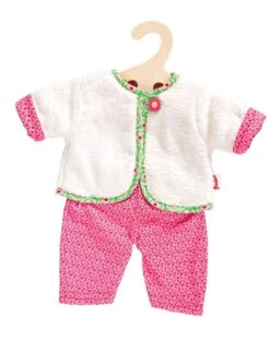 Kledingset Flower Mt. 35 β 45 Cm.