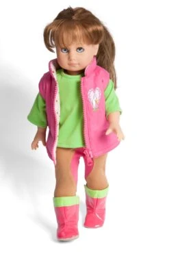 Paardrijd Outfit 3-delig Mt. 35 – 45 Cm. -Berg Winkel kledingset pop pardrijden heless 1500 2500 2 1