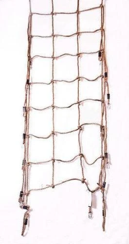 Klimnet 200 X 150 Cm. (PP-touwenset) 6 Klimnet 200 X 150 Cm. (PP-touwenset) - Afbeelding 4