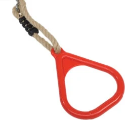 Turnringen Kunststof (PP-touwenset) Rood