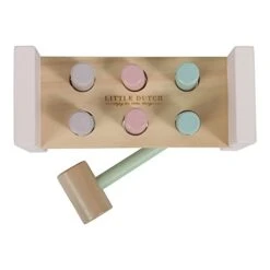 Little Dutch LD7025 Houten Hamerbank Rose -Berg Winkel little dutch 4424 hamerbank rose 1 1